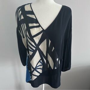 LAFAYETTE 148 NEW YORK Ladies Silk  Blouse/Top - Size L